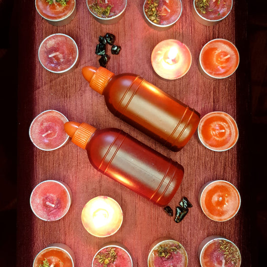 SACRAL CHAKRA / SWADHISTHANA CHAKRA CANDLES.