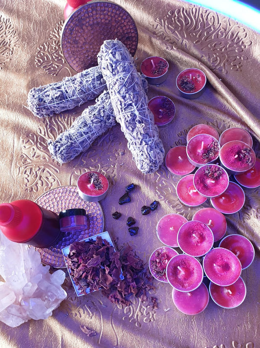 CROWN CHAKRA / SAHASRARA CHAKRA CANDLES.