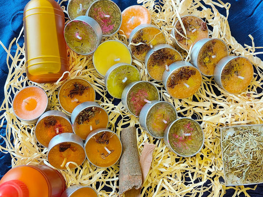 SOLAR PLEXUS CHAKRA / MANIPURA CHAKRA CANDLES.